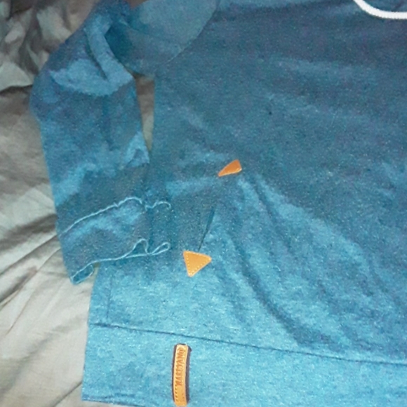 Naketano hoodie with leather embellishments - Picture 3 of 3